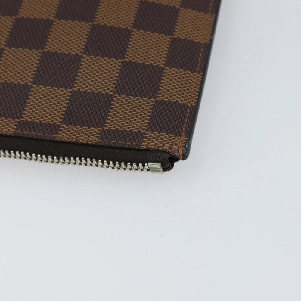LOUIS VUITTON Damier Savannah Pochette Jules GM Clutch Bag - Picture 9 of 16